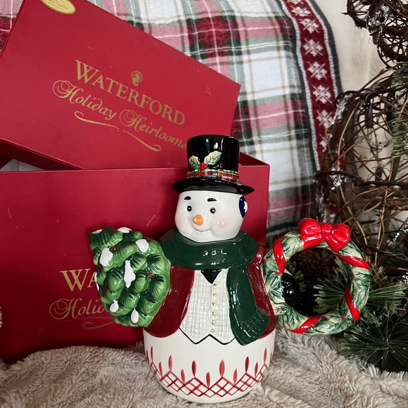 Waterford Holiday Waterford Holiday Heirlooms Jolly Plaid Snowman
